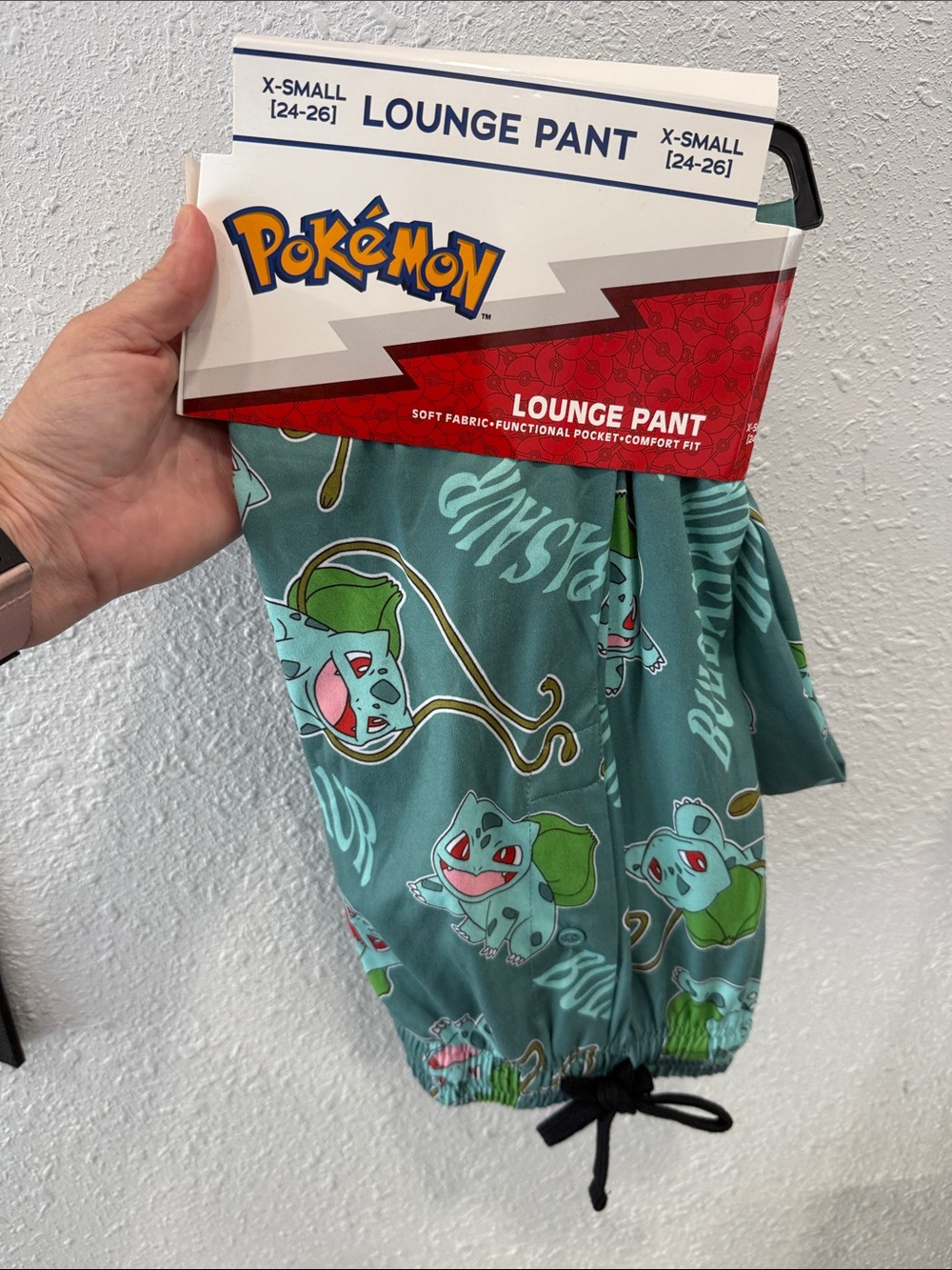 Pokémon Bulbasaur Lounge Pants - Teal & Green